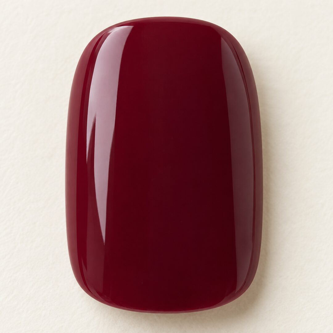 Burgundy: close-up of the details