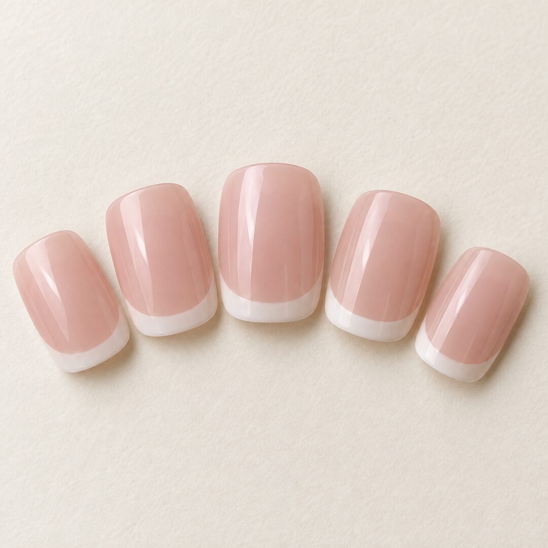 Sheer Pink French: design preview