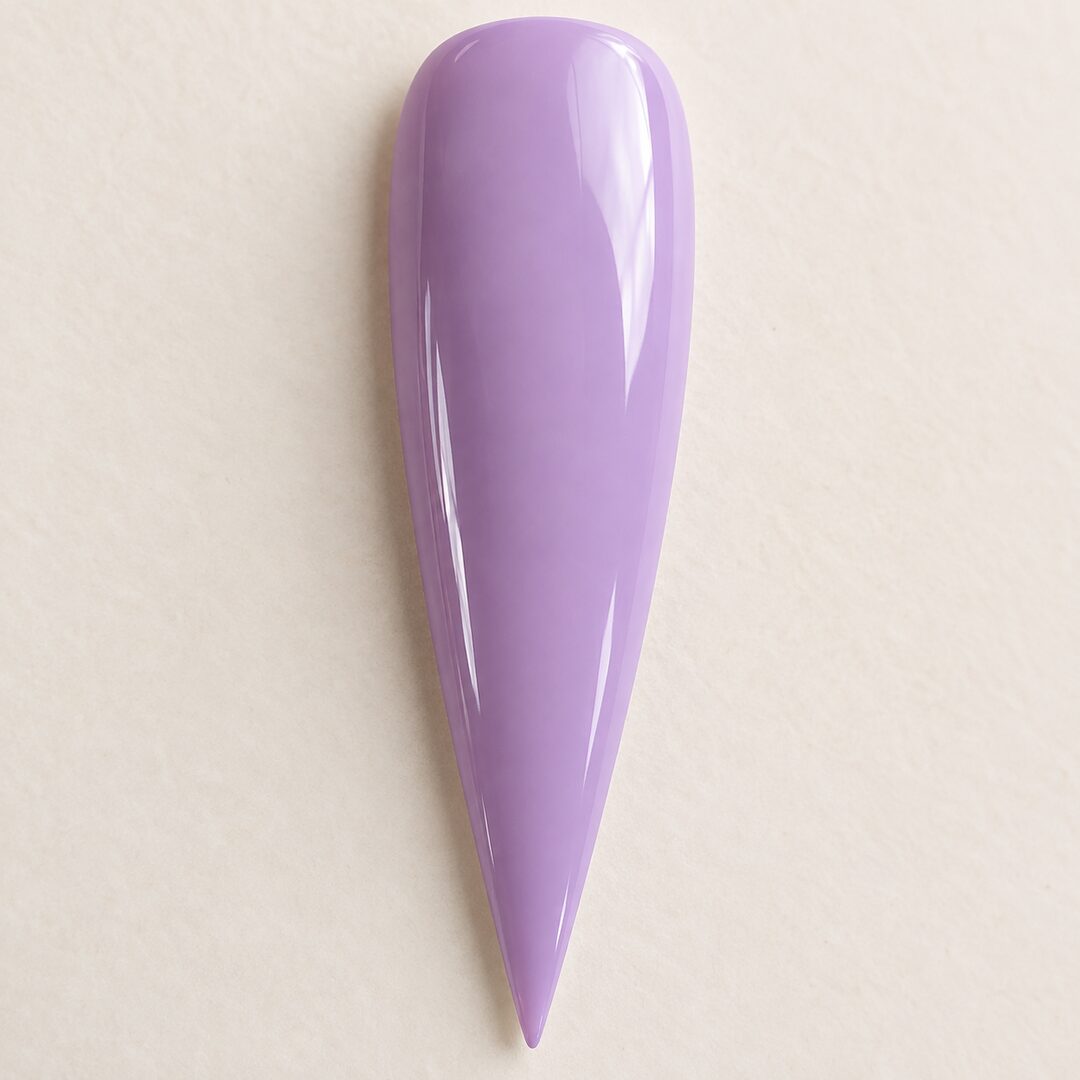 Lilac Stiletto: close-up of the details