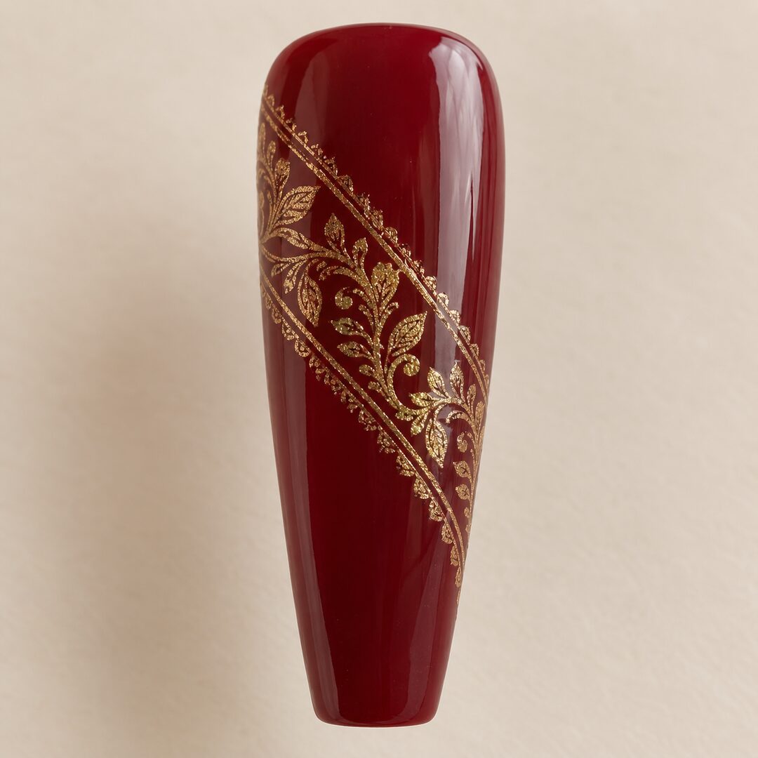 Baraat Zari: close-up of the details