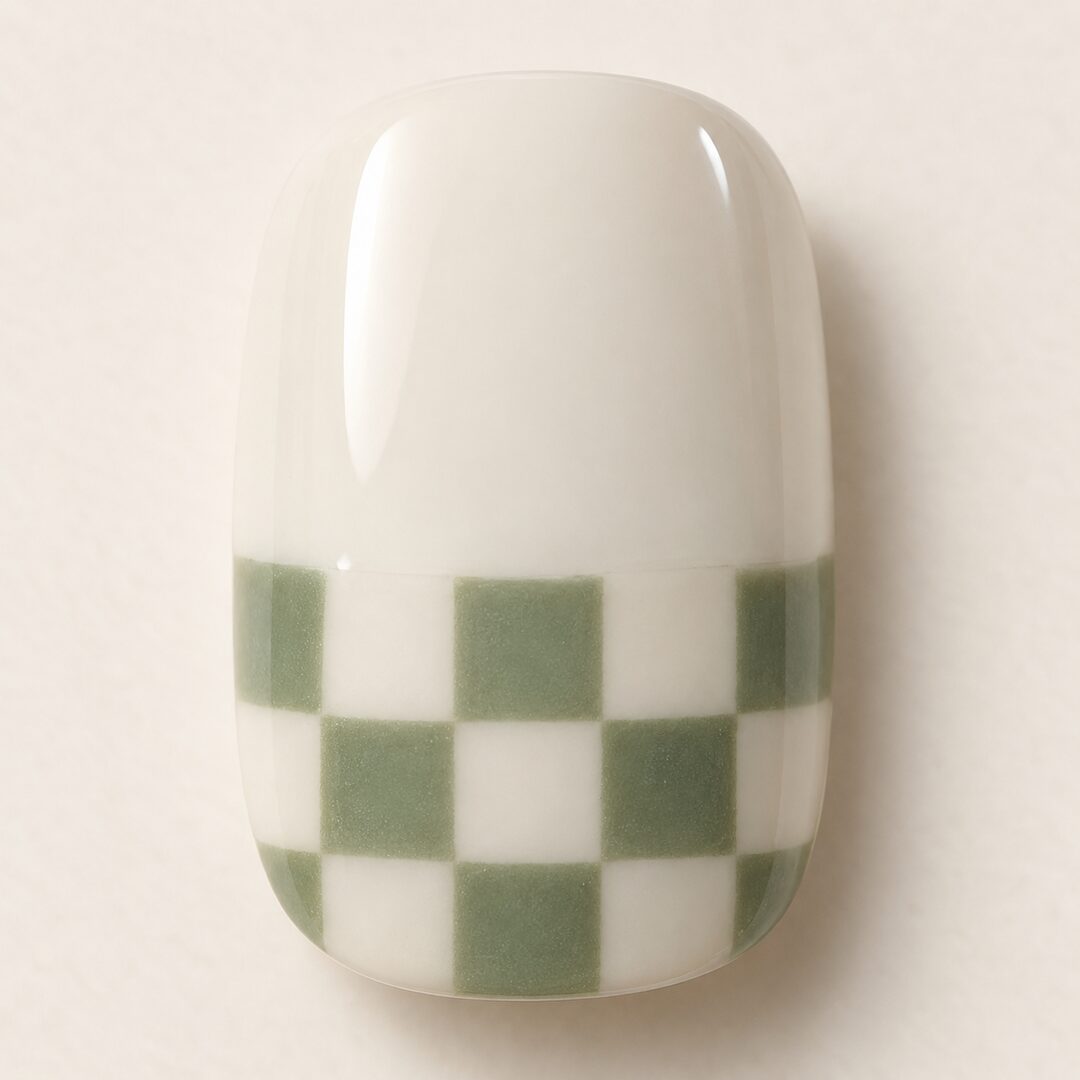 Matcha Check: close-up of the details