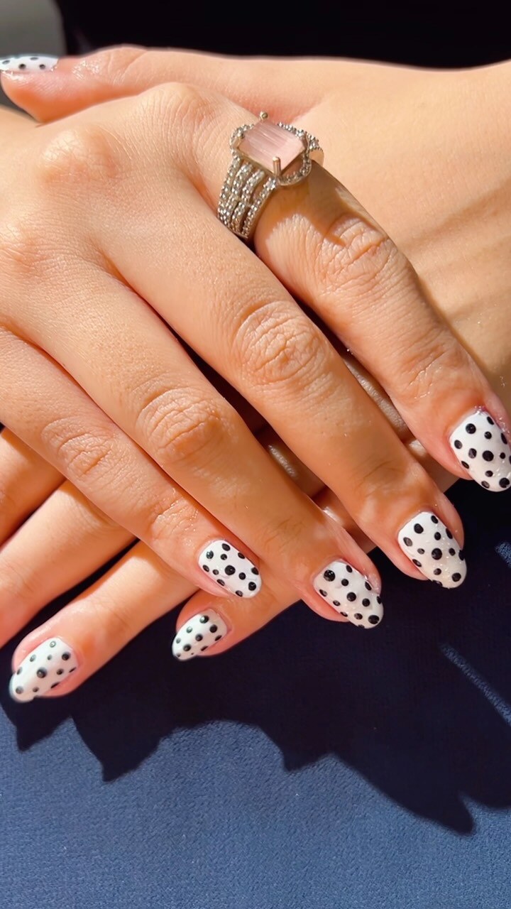 Polka dot French